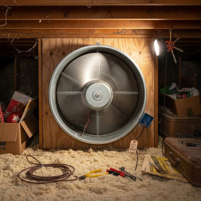 Attic Exhaust Fan Repair in Alpharetta, GA