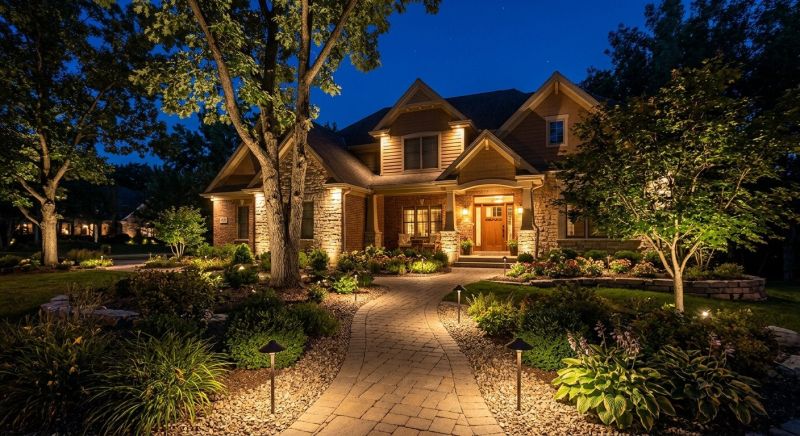 Courtyard Light Installation in Alpharetta, GA