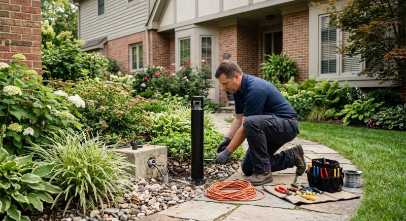 Step Lighting Installation in Alpharetta, GA